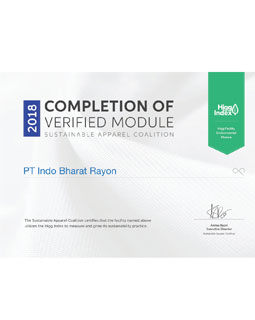 Higg (3.0) FEM Certificate - IBR